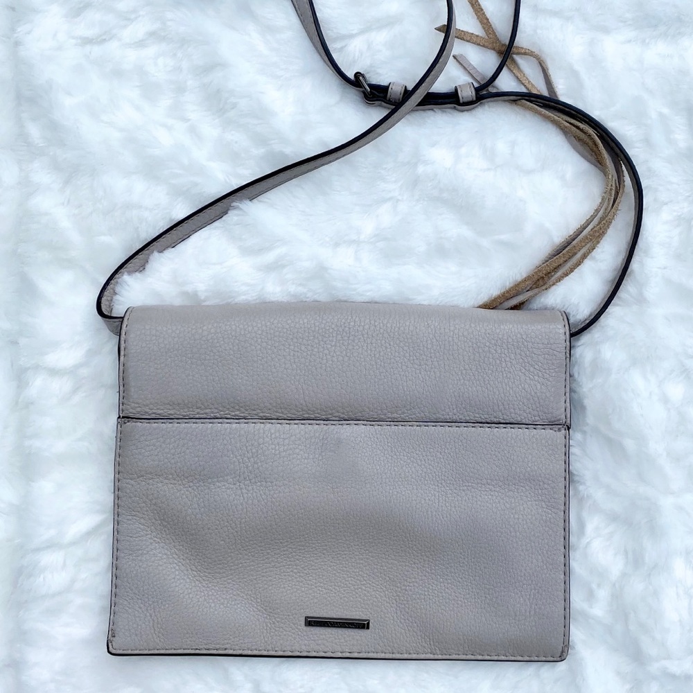 Rebecca Minkoff Regan clutch Regan crossbody gray - Picture 6 of 8